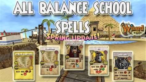 Wizard101 2008 Browse game Gaming Browse all gaming This video features all the craftablelearnable balance spells form the most recent Novus update. . All balance spells wizard101